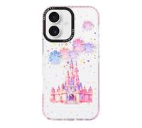 ChiCaseVer for iPhone 17 Case, Magical Castle Pattern with Fireworks, Military-Grade Drop Protection, Cute Soft Slim TPU Protective Cover with Camera Lens Protection for Women & Girls