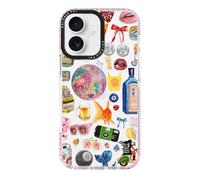 ChiCaseVer for iPhone 17 Pro Max Case, Retro Party Collage Pattern with Disco, Military-Grade Drop Protection, Pop Art Disco Soft Slim TPU Protective & Camera Protection for Women Girls