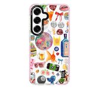 ChiCaseVer for Samsung Galaxy S23 Case,Quirky Retro Collage, Fun Y2K Slim TPU Compatible with MagSafe & Military-Grade Drop Protection & Camera Protection for Women Girls