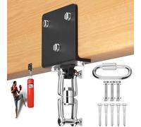 CHICAURA Punching Bag Hanger, 900LB Heavy Duty Bag Mount with 360° Swivel for Wood Beam & Concrete, Compatible with Boxing, Muay Thai, Aerial Yoga Swing, Hammock & Home Gym