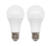 Chicaya E27 LED Light Bulbs,Screw in Light Bulb,12W White 6500K Energy Saving Light Bulb, Non-dimmable(2 Pack)