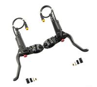 ChicBosom Hydraulic Disc Brakes, Aluminum Alloy Hydraulic Brake Lever GT267 Power Off Brake Handle 3 Pin Hydraulic Brakes for Ebike for Ebike/Folding Bike/Scooter/Fat Bike(L+R+9PCS Tool)