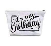 CHICCAT God Says You Are Cosmetic Bag, Christian Makeup Bag for Women, Floral Bible Verse Makeup Case, Sister Gifts, Friend Gifts, Affirmations Gifts, Christian Gifts, Multicolor