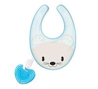 Chicco 0000258220000 "Fresh Bib Bib with Removable Teething Ring Boy, Blue