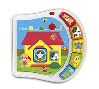 Chicco Animals of the House Theme Interactive Multi-Textured Baby Senses Book