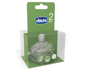 Chicco 00060074100000 Bottle Teat, Step Up, 2 + Months Pack Adjustable, Set of 2