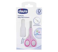 Chicco 00065260320000 Baby Scissors with Rounded Blades with Protective Cap Pink