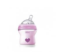 Chicco 0008081110000 Biberon Natural Feeling 0Mesi+ Bimba 150 ml Transparent