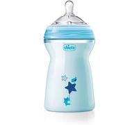 Chicco 00080837210000 Ch Bib Natfeel 6m+ Boy, 330 ml, Blue