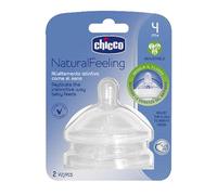 Chicco Silicone Teat Naturalfeeling 0m+