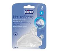 Chicco 00081011100000 Step Up New Silicone Teat from 0 Months Normal Suction Flow 1 Piece