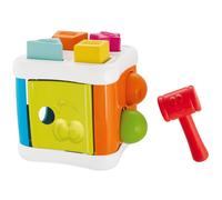 chicco 2-in-1 Shape Cube Toy Motor Skills Development Kids Toy, 10-36m