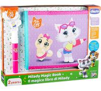 Chicco 44 Cats Magic Water Reusable Colouring Educational Book - Lampo & Milady