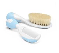 Chicco 00006569200000 hairbrush/comb Hair comb Blue, White 2 pc(s)