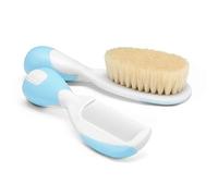 Chicco 66003320000 Natural Silk Brush and Comb Blue