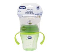 Chicco 6823500000 Flask with Straw Green Apple 6 Months and Up 1-Piece Set