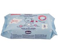 Chicco 72 Pcs Baby Wipes Wet Cleansing Wipes, Multi-Purpose Baby Wipes, Alcohol-Free, Lotus Flower Formula, Fragrant, Suitable for Sensitive Skin, No Flip Cover