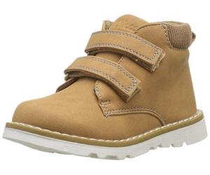 Chicco, Baby Boots with Double Velcro, Comfortable, Flexible and Breathable Ankle Boots, Ideal for Autumn and Winter, Baby and Boy Shoes Ochre (1), 26, Designed in Italy, Ochre 1, 8.5UK Child