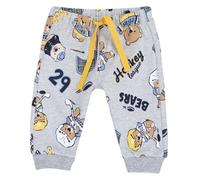 Chicco Baby Boys' Pantaloni Della Tuta Dungarees, Grigio CHIARO, 24 Months