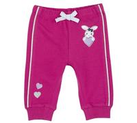 Chicco Baby Girls' Pantaloni Della Tuta Dungarees, ROSA Scuro, 9 Months