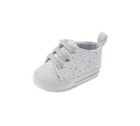Chicco Baby Girl's Scarpine Con Finti Lacci Crib Shoe, White, 0.5 UK Child