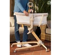 Chicco Baby Hug 4-in-1 Newborn Crib to Toddler Chair, Adjustable Height and Recliner, Activity Toy Bar, Washable Fabrics, Scandinavian, 07087157610000