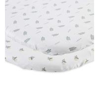 Chicco Baby Hug Crib Bamboo Sheets (2 Pack), Greenery