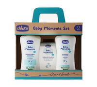 Chicco Baby Moments - Body Bath Set + Shampoo + Cologne Water