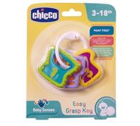 Chicco Baby Senses Easy Grasp Keys | Rattle Toy for Babies, Detachable Toys, 3 months +