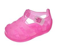 Chicco, Beach and Pool Sandals, with Strap, Comfortable, Lightweight, Flexible and Breathable, Unisex - Children and Youth, Designed in Italy, Fuchsia 2, 22 EU