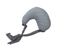 Chicco Boppy Anywhere Baby Nursing Pillow 0 Months Forward Anatomical Shape Nest Cushion for Breastfeeding or Feeding Bottle Grey