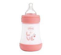 Chicco Bottle Perfect 5, anti-colic bottle 150 ml, conveyor-free, baby 0+, silicone dummy, bifunctional breastfeeding bottle 150 ml with Intui flow system