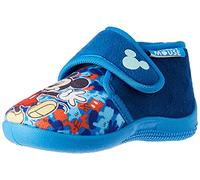 Chicco Boy's Mickey Mouse Slipper, Blue (920), 7.5 UK Child