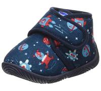 Chicco Boy's Unisex Kids Polacchino Taxo Polish Slipper, Blue Space Designs, 8.5 UK Child