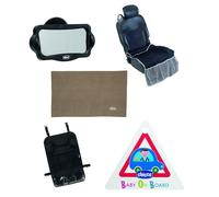 Chicco Car Travel Kit - For Safer and Comfy Journeys - Includes Rear View Mirror