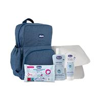 Chicco Changing Bag Backpack with Multi-Function Mom Backpack with Changing Necessities, Solution for Travel, Baby Changing Mat, Hygiene Out, Natural Sensation Kit and Wipes