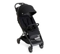 Chicco Chicco We Foldable Travel Stroller Ultra-Light 0 Months to 22 kg, Reclining with Sleeping Position, Padded Straps, Compact Closure, Cover and Rain Protection - Black