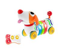 Chicco DogRemi Radio Controlled Dog, Interactive Barking and Walking Toy with Lights and Sounds, 2-Way Remote, Interactive Toy for Kids, 18 Months to 4 Years
