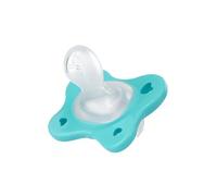 Chicco Dual Soft Silicone Pacifiers 6-16 Months, Two Colours, Set of Two Soft Pacifiers, Supports Breathing and Promotes Proper Development of the Mouth, Baby Boy