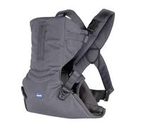 Chicco Easyfit Ergonomic Baby Carrier for Babies and Children from Birth to 9 kg, Simple and Intuitive Baby Carrier, Front and Front Road, Head and Neck Support, Grey