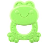 Chicco ECO+ Teething Toy, Burt the Frog | Sustainable Baby Toy, Recycled Plastic, 3 months +