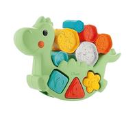 Chicco ECO+ Toy, 3-in-1 Rocking Dino, Multicolour | Sustainable Baby & Toddler Toy, Recycled Plastic, 1 Year +