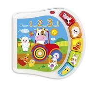 Chicco Educational Counting Farm Themed Baby Senses Interactive Number Book