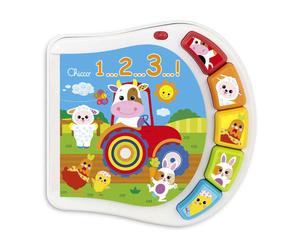 Chicco Educational Counting Farm Themed Baby Senses Interactive Number Book