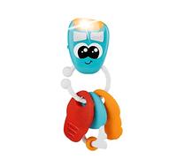 Chicco Electronic Bilingual Talking Keys with 3 Pendants, First Plastic Games, Two Soft Keys for Teething and one Key Activity, with Lights and Sounds, 6-36 Months