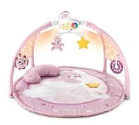 Chicco Enjoy Colours, 3-in-1 Pink Multifunction Electronic Toy with Play Mat, Star Projector, Removable Night Light and Relaxing Music - Baby Toys 0+ Months