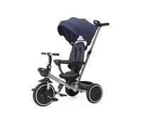 Chicco Evolutive 4-in-1 Trike, Suitable from 6 Months to 5 Years, 5 Point Safety Harness, Parent and World Facing Swivel Seat, Removable Canopy, Cup Holder and Bag Hook, Blue