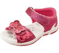 Chicco, Faye Sandal, Adjustable double velcro sandals Girl's, Pink, 29