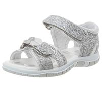 Chicco, Fedra Sandal, Adjustable double velcro sandals Girl's, Silver, 23