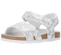 Chicco, Fiore Sandal, Adjustable double velcro sandals Girl's, Silver, 25